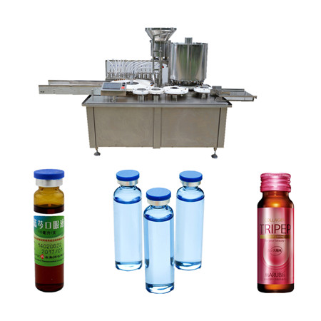 Poolautomaatne destilleeritud vee seadmete pudelite tööstuslik sigaretitoru täitmismasin