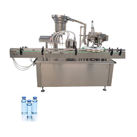 Õlitäite tootmisliini automaatne oliiviõli täitmise masin