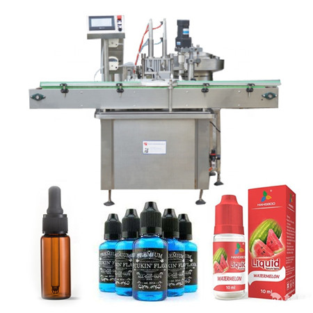 Lauaplaadi automaatne vedeliku täitmise masin 4 pead konveierilindiga parfüümide täitmise masina veetäidise jaoks