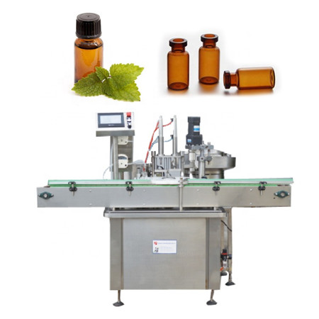 plasttoru / klaasviaali pihustuspudel JB-YX4 automaatne 10 ml 15 ml vedeliku täitmise korgimasin