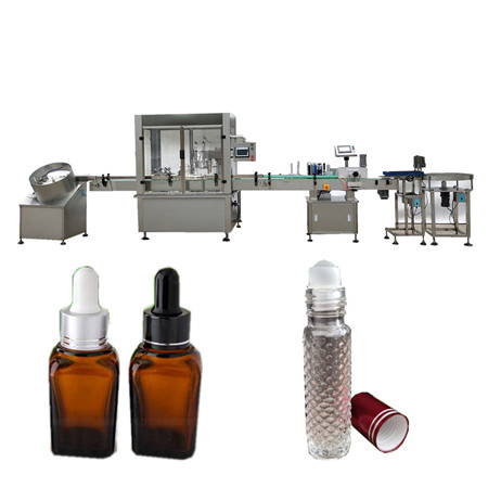 Automaatne 10% neutraalse puhverdatud formaliini täitmismasinate rida ja keemiliste vedelike täitmise masinate pakkimismasinad