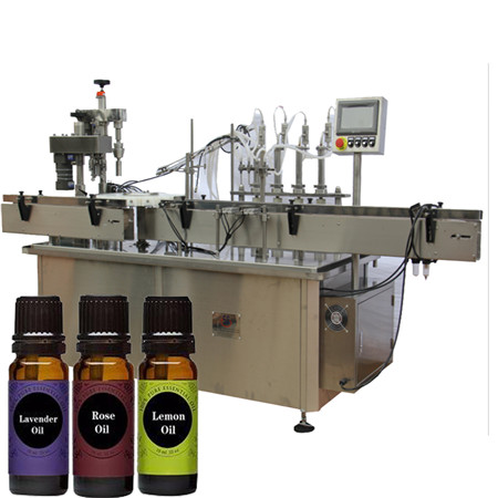 Kuumalt müüdav sammi pakendi vedeliku täitmismasin / sooda lemmikloomade pudelite täitmismasin / parfüümiviaalide täitmismasin