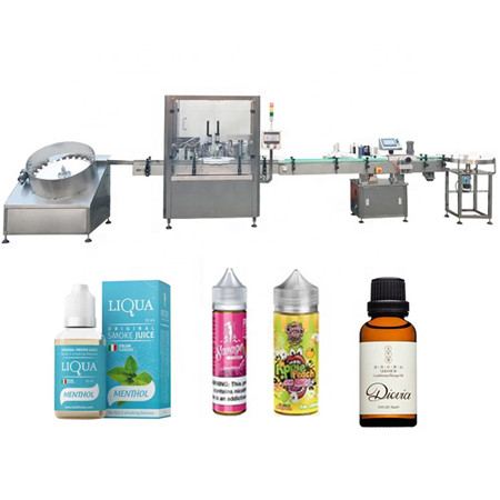 Shampoo Juice Machine E Vedelate pudelite täitmise masin