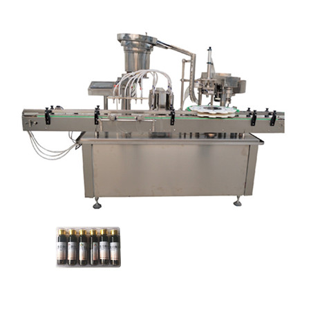 Automaatne suukaudse vedeliku täitmise ja sulgemise masina märgistamise tootesari