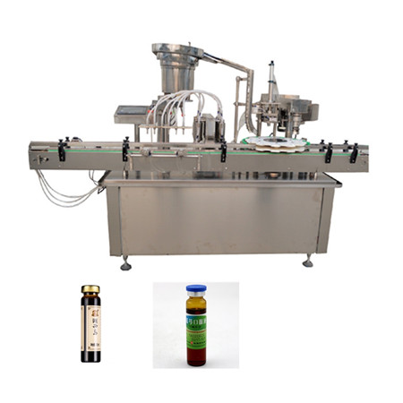 Dession automaatne veemahlaõli pudelite täitmise ja pakkimise masin